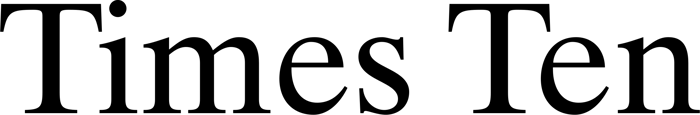 Times Ten font preview