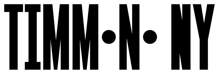 Timmons NY font preview