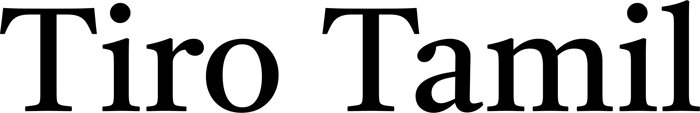 Tiro Tamil font preview
