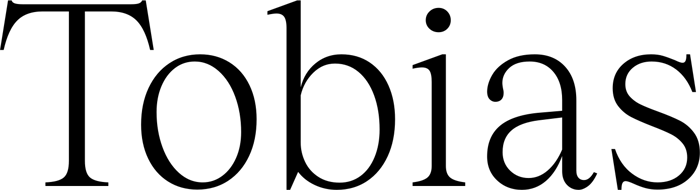 Tobias font preview