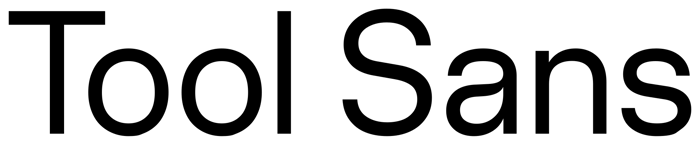 Tool Sans font preview