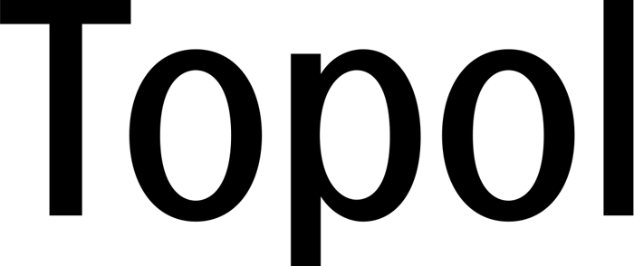 Topol font preview