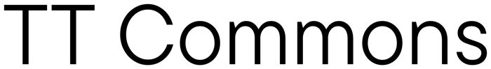 TT Commons font preview