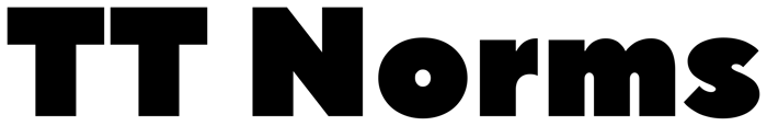 TT Norms font preview