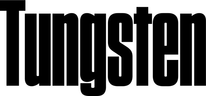 Tungsten font preview