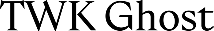 TWK Ghost font preview