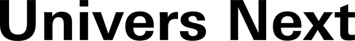 Univers Next font preview