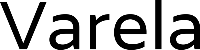 Varela font preview
