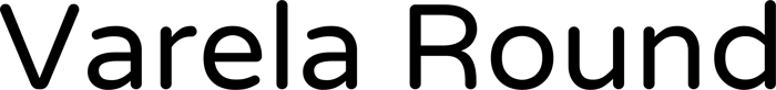 Varela Round font preview
