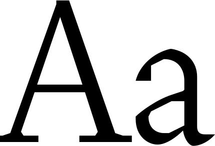 Vendetta font preview