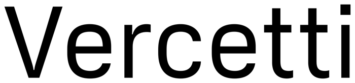Vercetti font preview