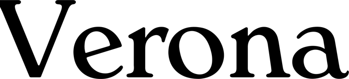 Verona font preview