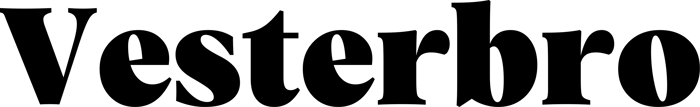 Vesterbro font preview