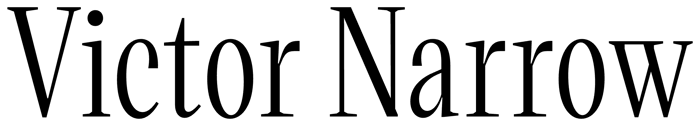 Victor Narrow font preview
