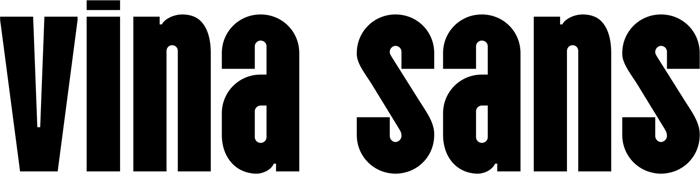 Vina Sans font preview