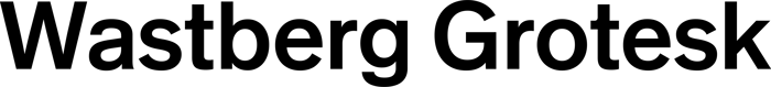 Wastberg Grotesk font preview