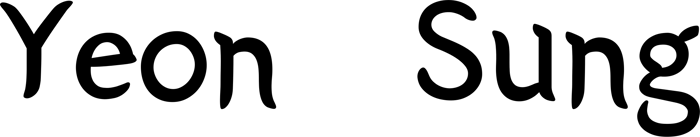 Yeon Sung font preview