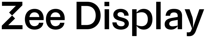 Zee Display font preview