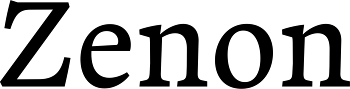 Zenon font preview