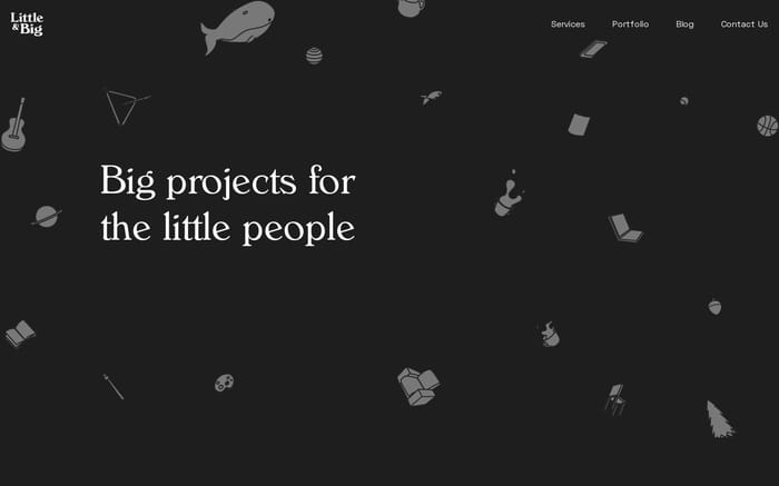 Little & Big website preview