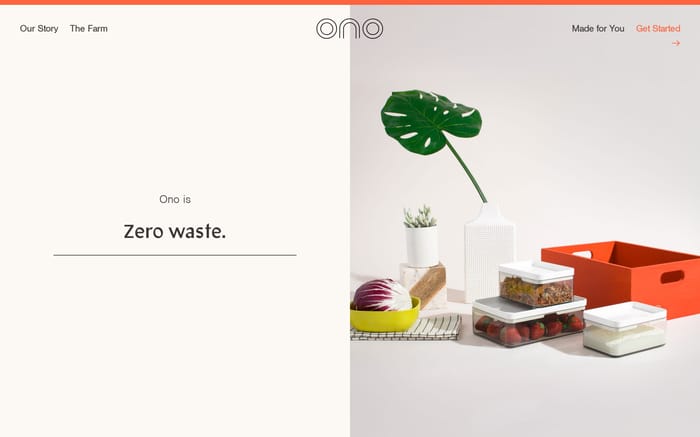 Ono website preview