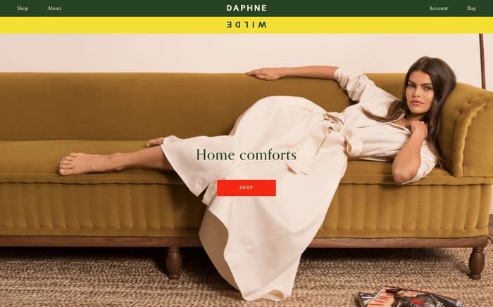 Daphne Wilde website preview