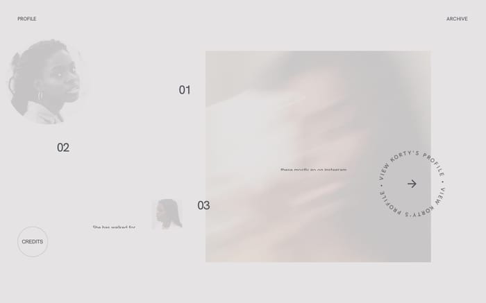 Korty Eniola website preview