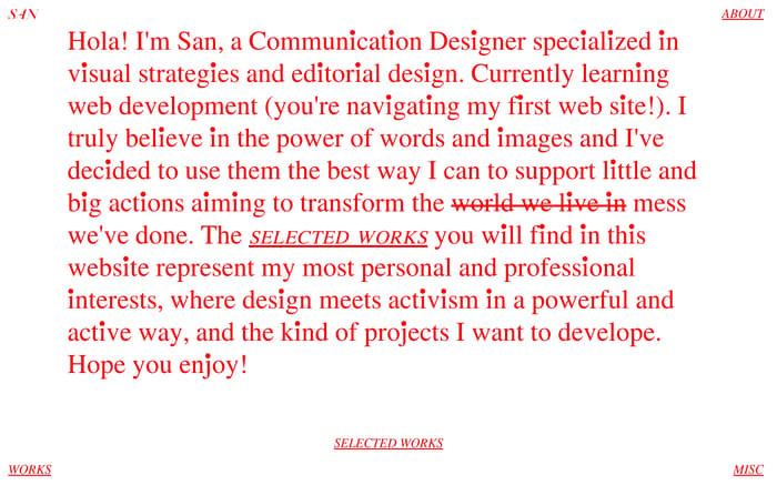 Sandra Méndez S. website preview