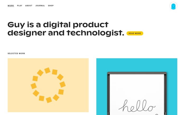 Guy Moorhouse website preview
