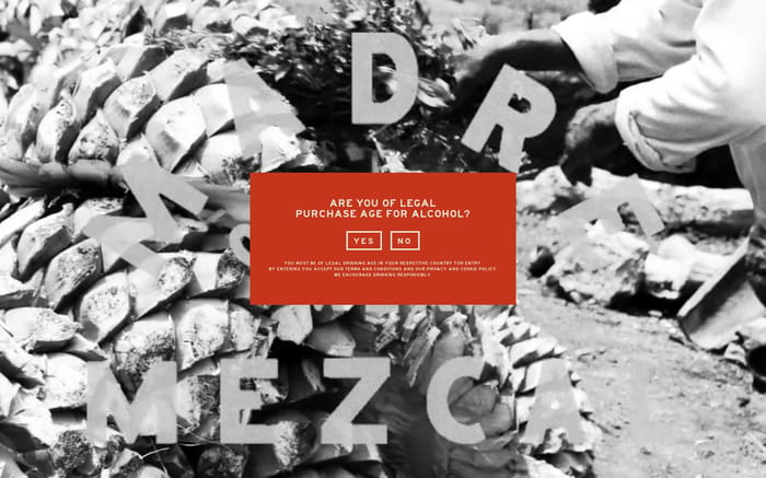 Madre Mezcal website preview