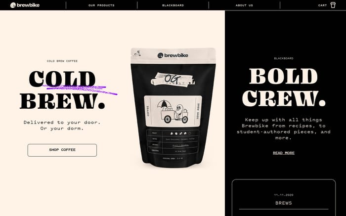  Brewbike website preview