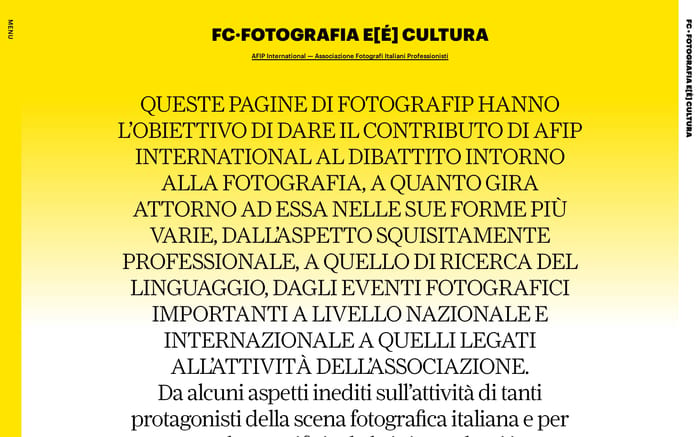 FC Fotografia e Cultura website preview