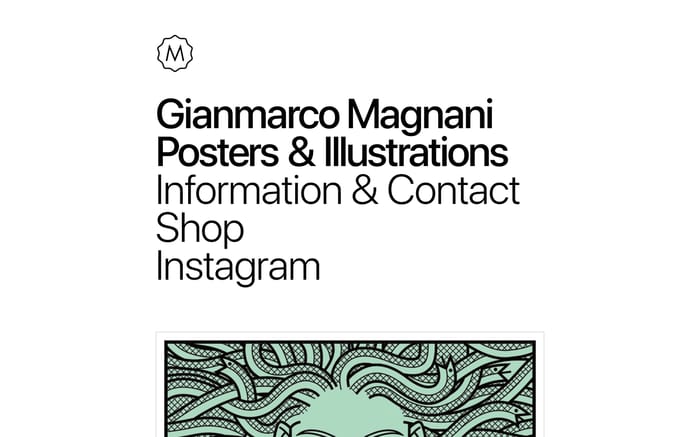 Gianmarco Magnani website preview