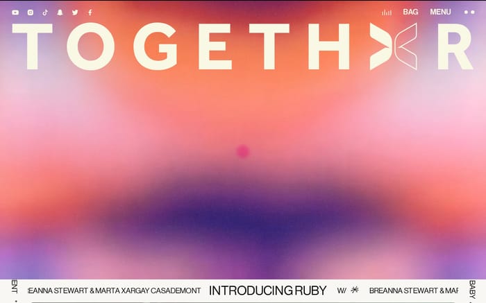 Togethxr website preview