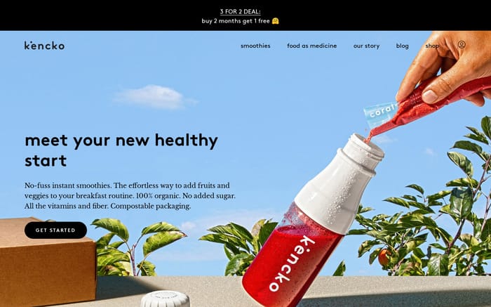 Kencko website preview
