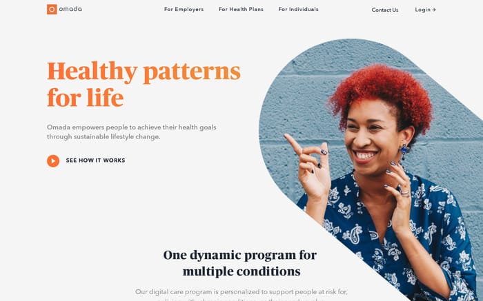 Omada Health website preview