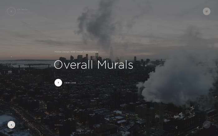 Efir media website preview