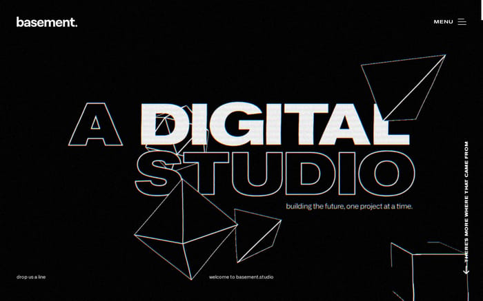 Basement.studio website preview