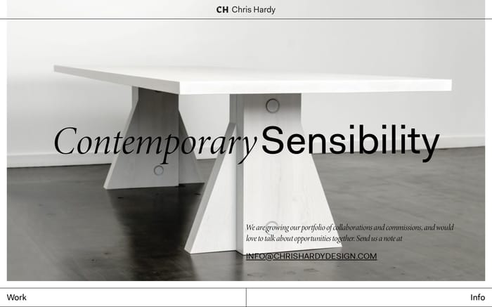 Chris Hard website preview
