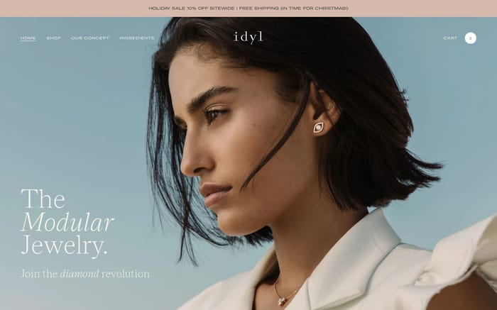 Idyl website preview