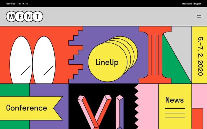 Ment website preview