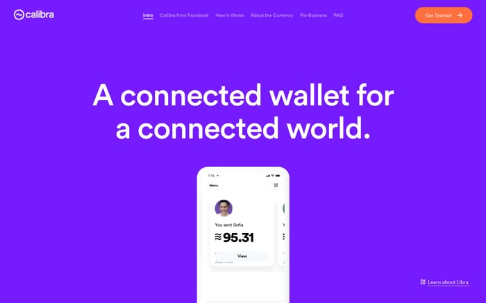 Calibra website preview