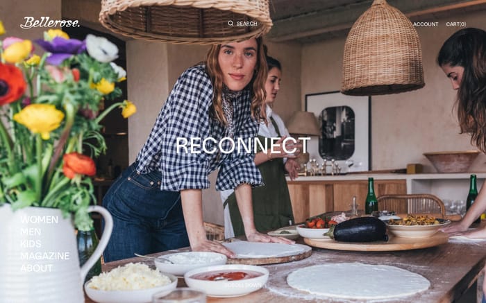 Bellerose website preview