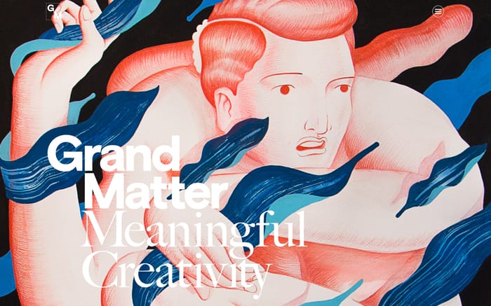 Grand Matter website preview