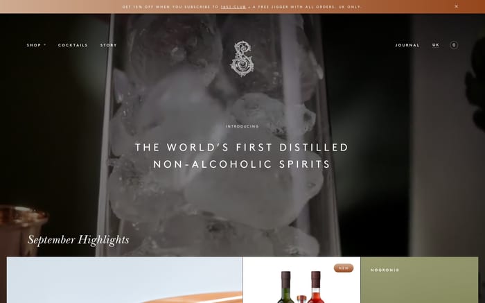 Seedlip website preview
