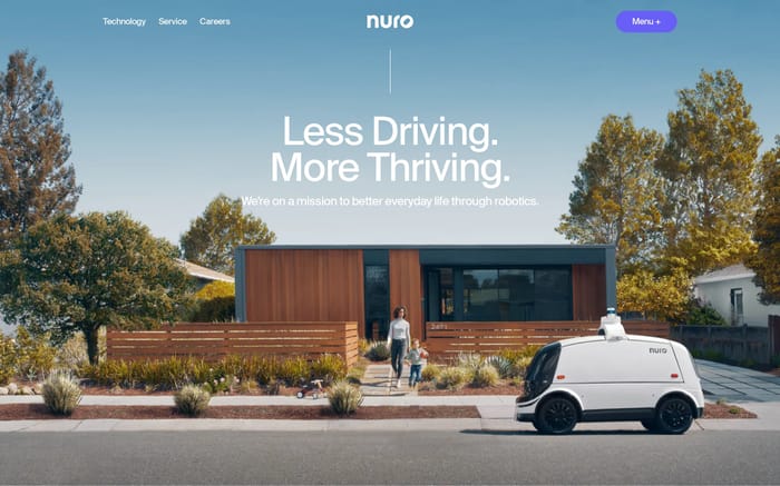 Nuro website preview