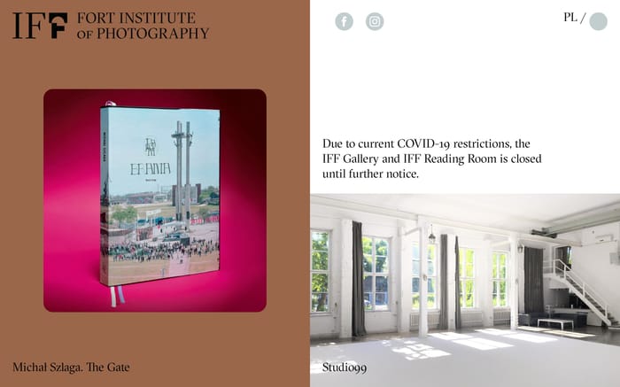 Instytut Fotografii Fort website preview