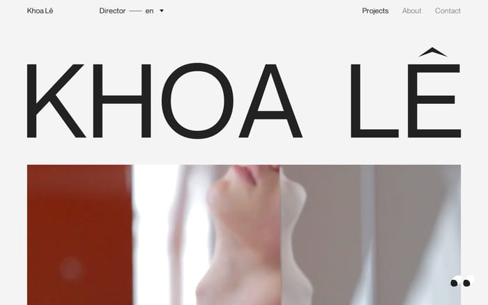 Khoa Lê website preview