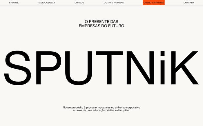 SPUTNiK website preview