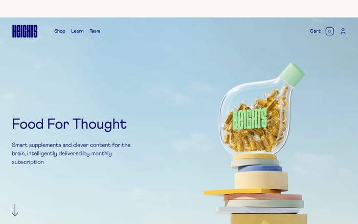 Heights website preview